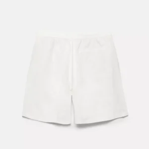 Calção jogger com linho